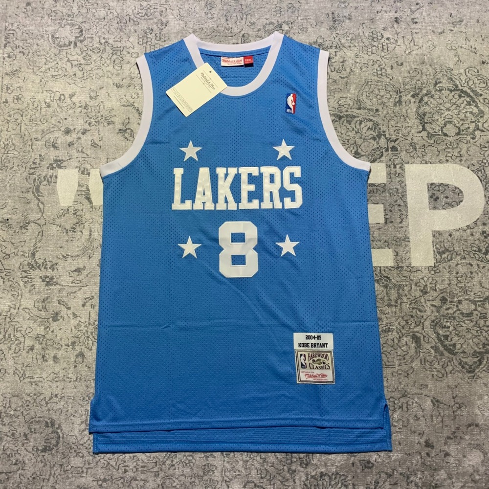 Mitchell & Ness Kobe Bryant Lakers Jersey Mens 48 XL Blue NWT 2004-05 Hardwood